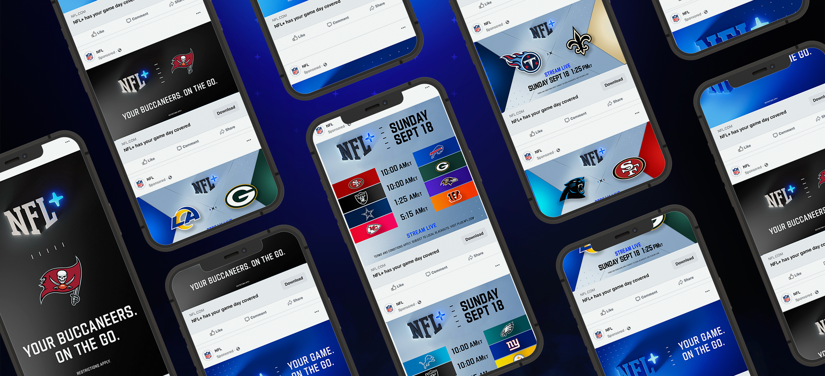 Compadre - NFL+ – App Launch & Marketing Campaign